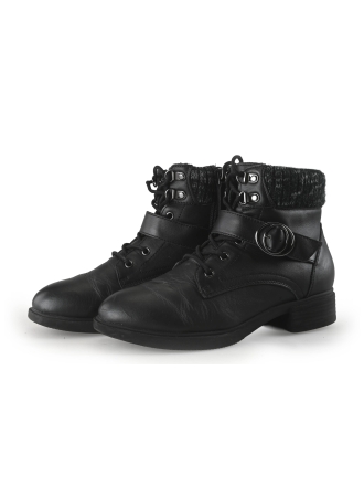 Skechers Schnürstiefel Schwarz 355665
 Größe 38
 