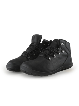 Freet Barefoot Schnürstiefel Schwarz 355708
 Größe 45
 