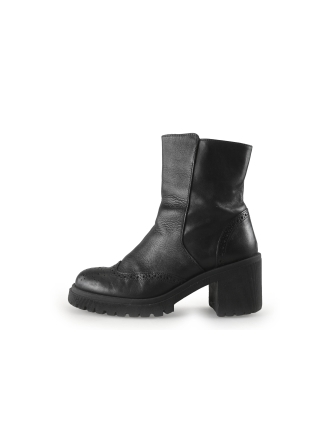 Manfield Stiefeletten Schwarz 355795
 Größe 38
 