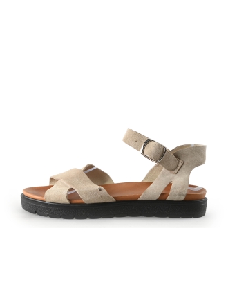 Manfield Sandalen Beige 355797
 Größe 39
 