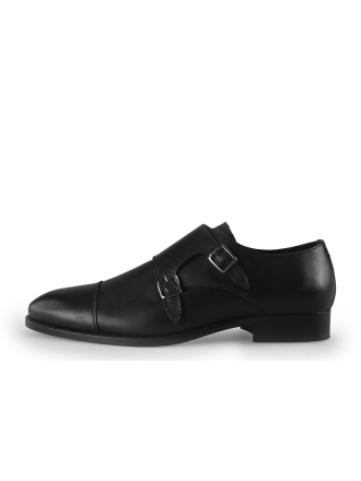 Manfield Elegante Schuhe Schwarz 355971
 Größe 45
 
