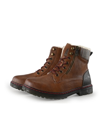 Mustang Schnürstiefel Cognac 356590
 Größe 43
 