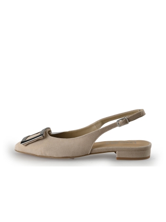 Linea Zeta Ballerinaschuhe Beige 356731
 Größe 37
 