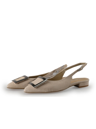 Linea Zeta Ballerinaschuhe Beige 356731
 Größe 37
 