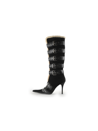 Jeffrey Campbell Stiefel Schwarz 356853
 Größe 37
 