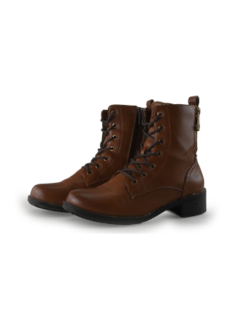 Mustang Schnürstiefel Cognac 356985
 Größe 40
 
