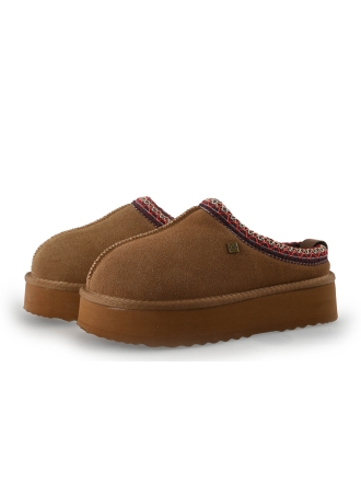 Nordikas Hausschuhe Cognac 357118
 Größe 38
 