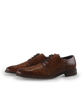 Bugatti Schnürschuhe Cognac 357191
 Größe 43
 