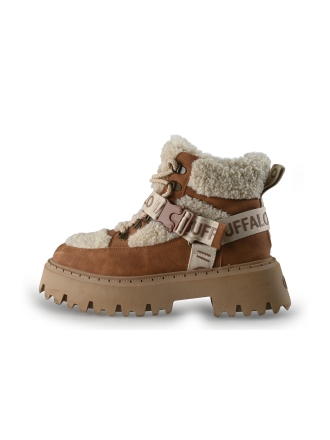 Buffalo Schnürstiefel Beige 357197
 Größe 42
 