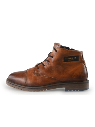 Bugatti Schnürstiefel Cognac 357420
 Größe 43
 