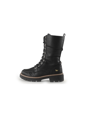 Mustang Schnürstiefel Schwarz 357437
 Größe 39
 