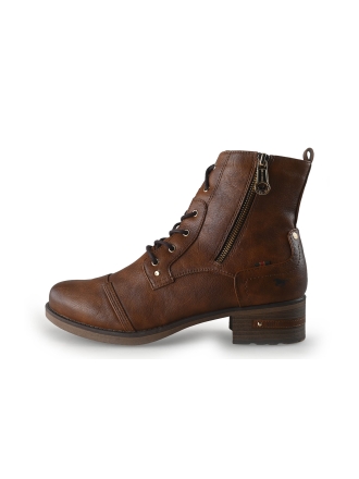 Mustang Schnürstiefel Cognac 357480
 Größe 42
 