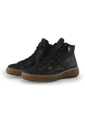 Rieker Schnürstiefel Schwarz 357484
 Größe 38
 