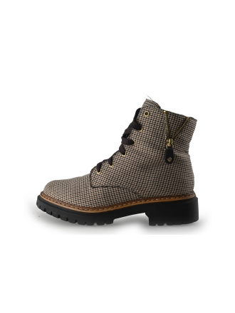 Rieker Schnürstiefel Beige 357558
 Größe 40
 