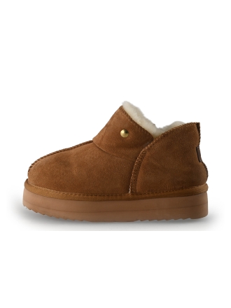 Warmbat Australia Hausschuhe Cognac 357592
 Größe 37
 