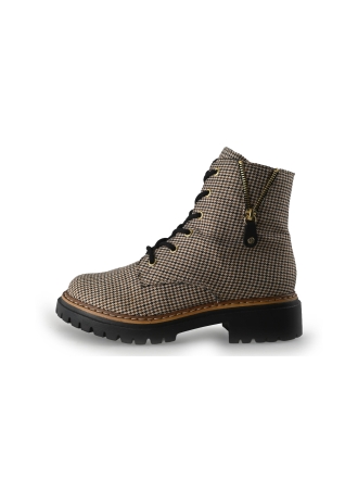Rieker Schnürstiefel Beige 357632
 Größe 38
 