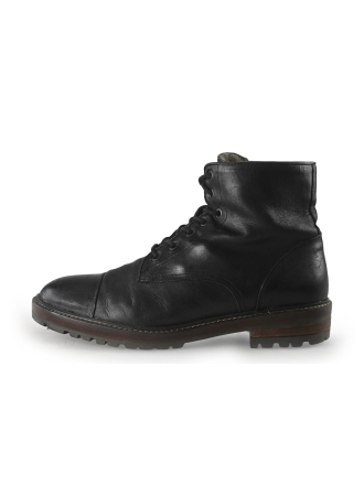 Manfield Schnürstiefel Schwarz 357635
 Größe 42
 