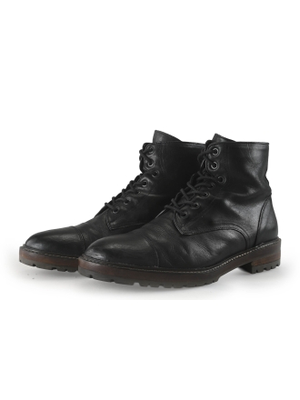Manfield Schnürstiefel Schwarz 357635
 Größe 42
 