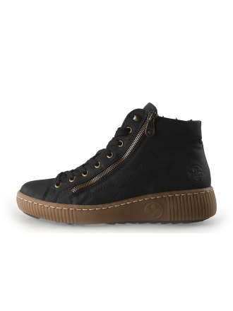 Rieker Schnürstiefel Schwarz 357674
 Größe 39
 