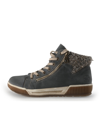 Rieker Schnürstiefel Blau 357782
 Größe 40
 
