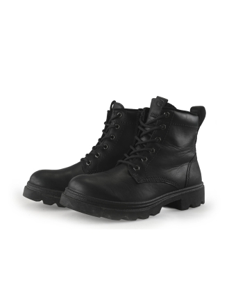 Ecco Schnürstiefel Schwarz 357816
 Größe 39
 