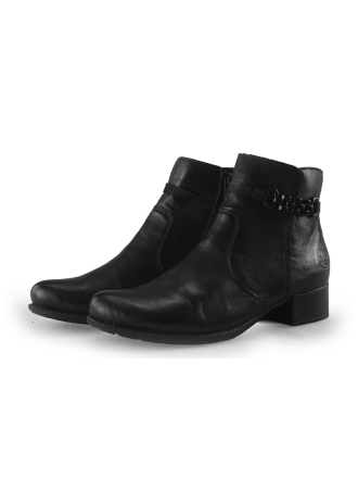 Rieker Stiefeletten Schwarz 357858
 Größe 39
 