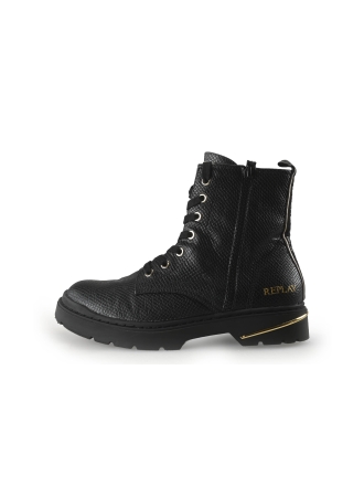 Replay Schnürstiefel Schwarz 357877
 Größe 36
 