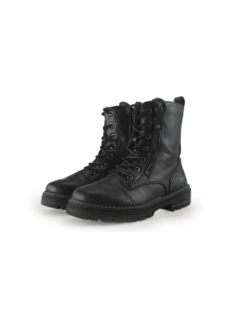 Mustang Schnürstiefel Schwarz 357919
 Größe 40
 