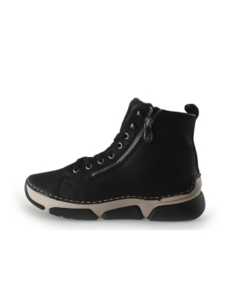 Rieker Schnürstiefel Schwarz 358010
 Größe 39
 