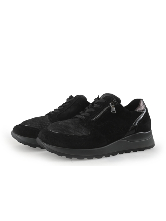 Waldlaufer Sneaker Schwarz 358065
 Größe 39½
 