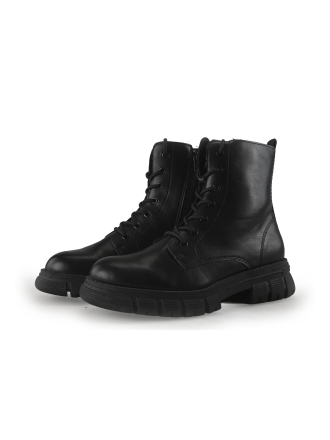 Tom Tailor Schnürstiefel Schwarz 358140
 Größe 39
 