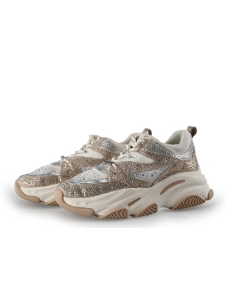Steve Madden Sneaker Silber 358330
 Größe 38
 