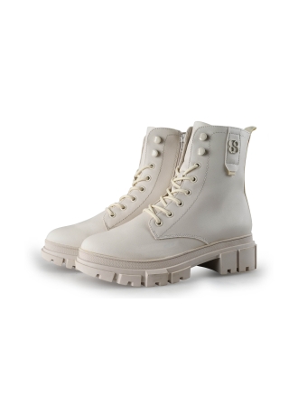 S.oliver Schnürstiefel Weiß 358343
 Größe 39
 