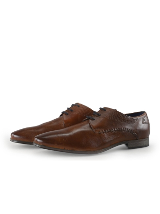 Bugatti Schnürschuhe Cognac 358375
 Größe 43
 