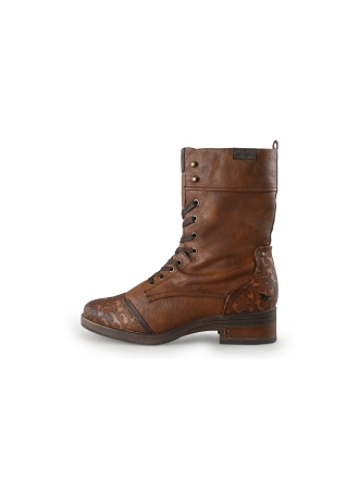 Mustang Schnürstiefel Cognac 358485
 Größe 45
 