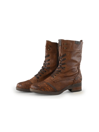 Mustang Schnürstiefel Cognac 358485
 Größe 45
 