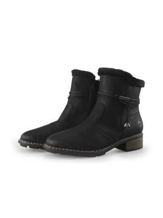 Rieker Stiefeletten Schwarz 358556
 Größe 41
 