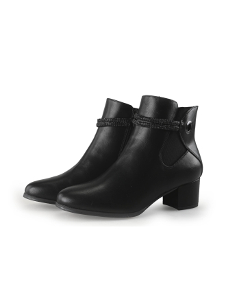 Charmosa Stiefeletten Schwarz 358610
 Größe 38
 
