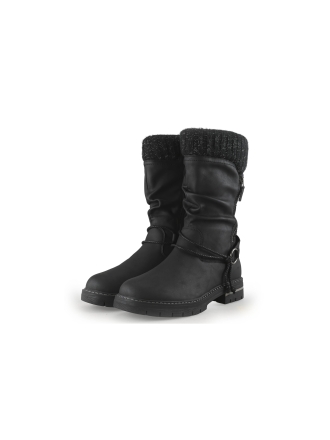 Charmosa Stiefeletten Schwarz 358732
 Größe 39
 