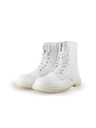 Dockers By Gerli Schnürstiefel Weiß 358803
 Größe 39
 