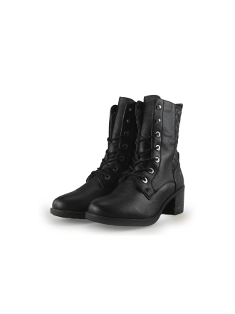 Mustang Schnürstiefel Schwarz 358872
 Größe 42
 