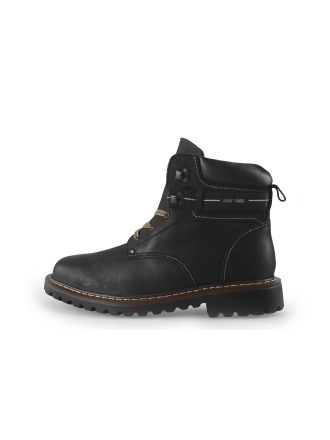 Josef Seibel Schnürstiefel Schwarz 358891
 Größe 45
 