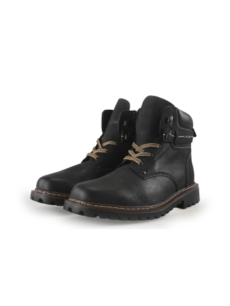 Josef Seibel Schnürstiefel Schwarz 358891
 Größe 45
 