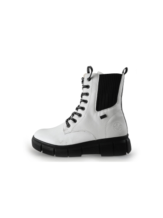 Rieker Schnürstiefel Weiß 359011
 Größe 36
 