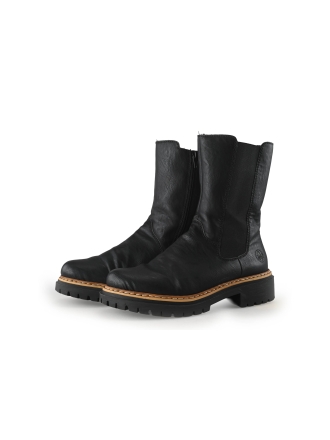 Rieker Stiefeletten Schwarz 359067
 Größe 40
 