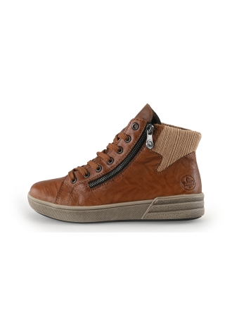 Rieker Schnürstiefel Cognac 359197
 Größe 38
 