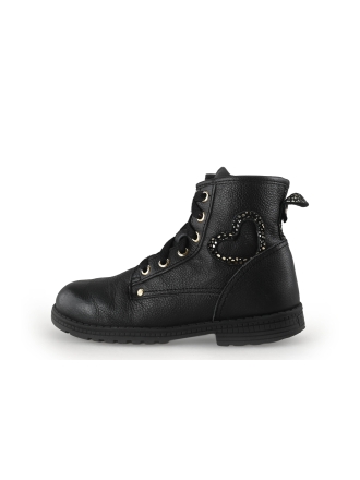 Keq Schnürstiefel Schwarz 359210
 Größe 30
 
