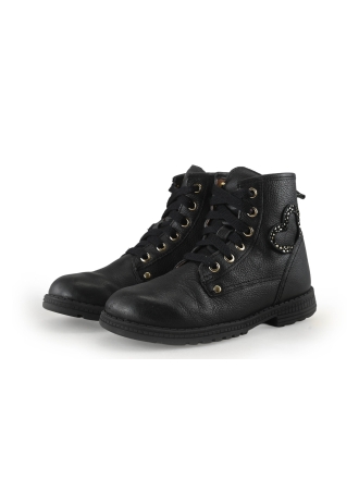 Keq Schnürstiefel Schwarz 359210
 Größe 30
 