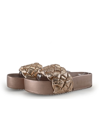 Colors of California Mules Pantoletten Gold 359273
 Größe 41
 