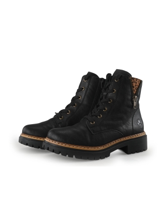 Rieker Schnürstiefel Schwarz 359292
 Größe 38
 